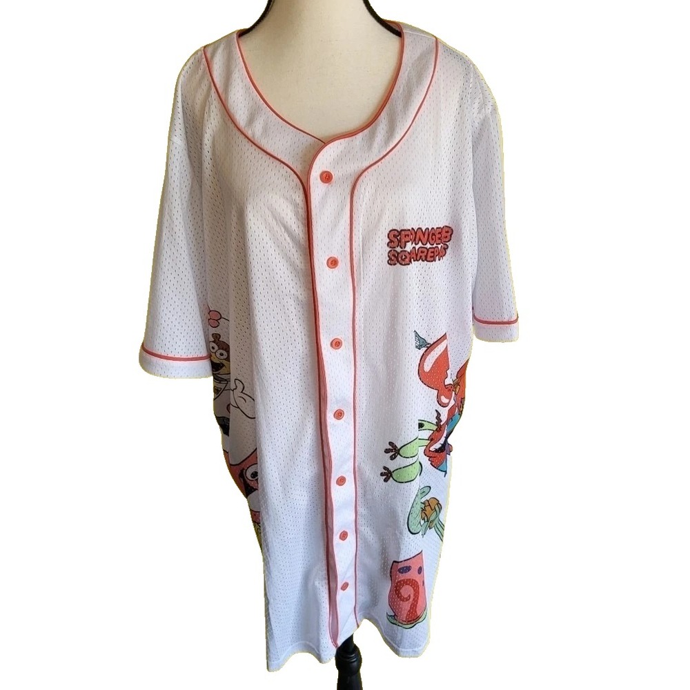 Nickelodeon SpongeBob SquarePants Baseball Jersey Size 4X - Picture 7 of 7